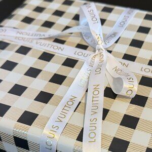 Louis Vuitton logo ribbon 10 Yards